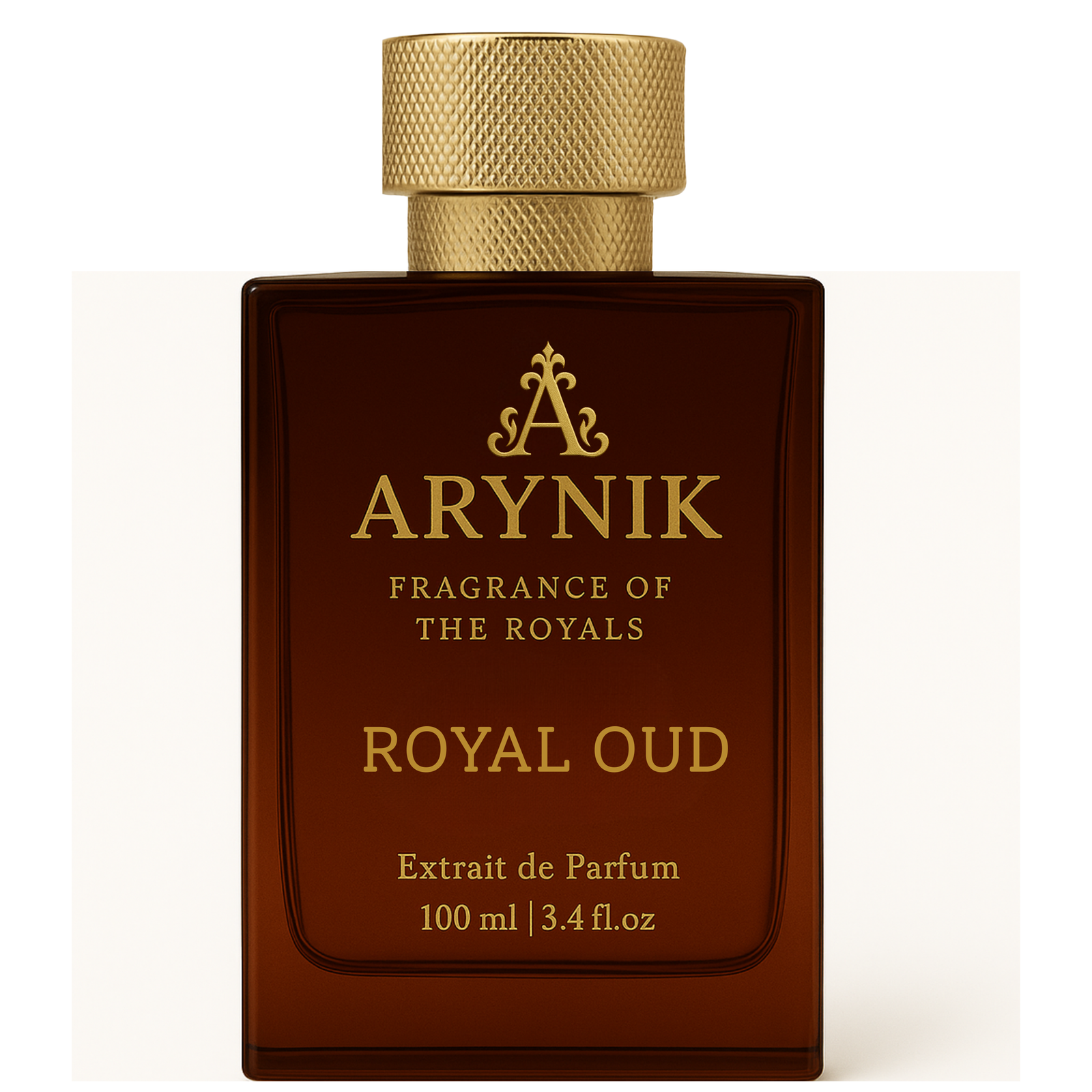 Arynik Royal Oud Unisex Long Lasting Perfume | Extrait De Parfum 100ml | Premium Oriental Woody Fragrance for Men & Women