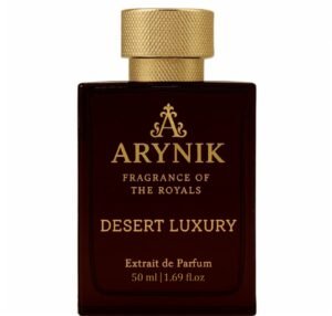 Arynik Desert Luxury Unisex Long Lasting Perfume | Extrait De Parfum 50ml (1.69 fl.oz) | Bold Woody Smoky Fragrance